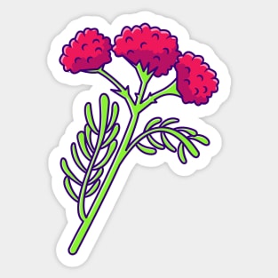 Flower Cartoon Sticker